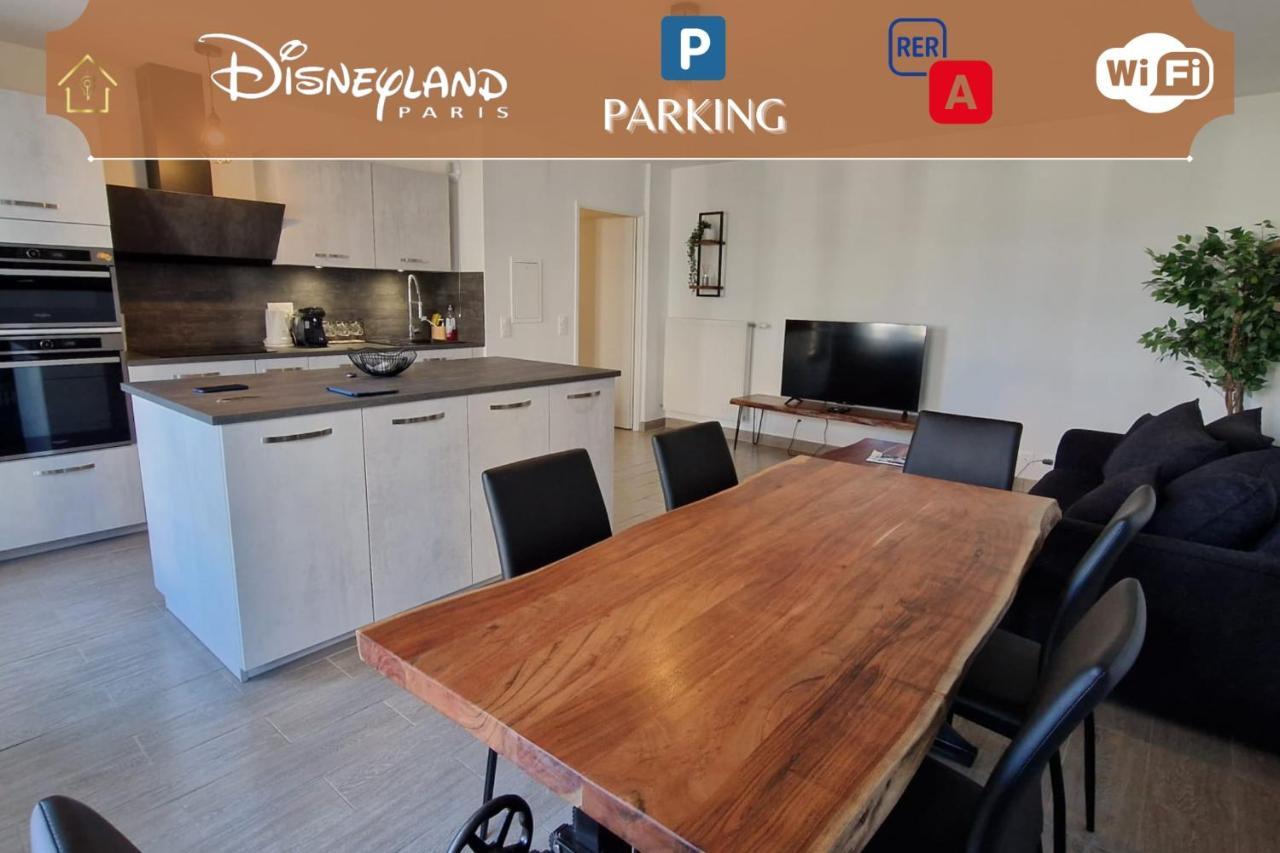Appartement Chic Gold - 5Min Disneyland Σερί Εξωτερικό φωτογραφία